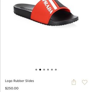 Prada Rubber Slides